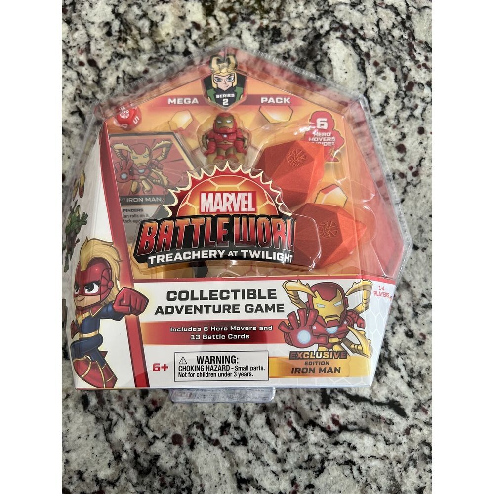NEW Funko Marvel Battleworld Series 2 Iron Man Mega Pack Treachery‎ at Twilight